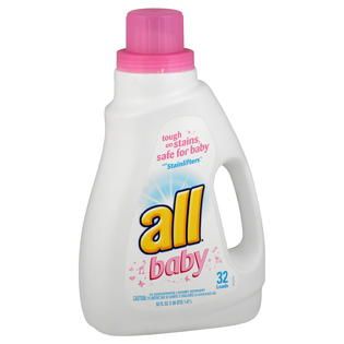 All Baby Laundry Detergent, 2 X Concentrated, 50 fl oz (1.56 qt) 1.47