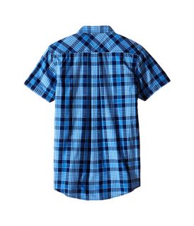 Tommy Hilfiger Kids Rothwell Short Sleeve Woven Shirt (Big Kids) Flag Blue