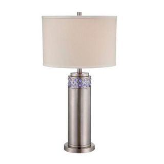 Illumine Designer 30.5 in. Stainless Steel CFL/LED Table Lamp CLI LS 22141