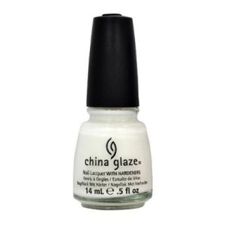 China Glaze 0.5oz Nail Polish Lacquer Clay White, MOONLIGHT, 70693