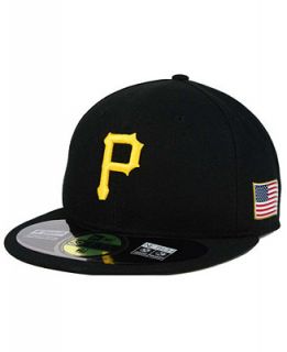 New Era Pittsburgh Pirates AC 9 11 Patch 59FIFTY Cap   Sports Fan Shop