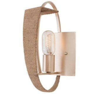 Varaluz Tinali 1 Light Gold Dust Sconce 258W01GD