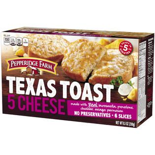 Pepperidge Farm 5 Cheese Texas Toast 9.5 OZ BOX   Food & Grocery