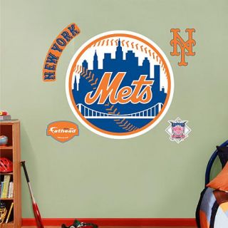 MLB Team Logo Wall Decals by Fathead   New York Mets   7783136