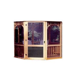 Handy Home Products Monterey 12 ft. x 16 ft. Gazebo Screens with Door Kit 19913 4