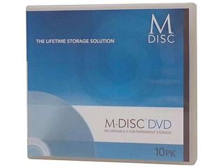 Vinpower Digital 4.7GB 4X Archival DVD+R White Inkjet Printable 10 Packs Disc Model MDDPR04WIP C10