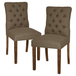 Threshold™ Brookline Tufted Dining Chair   Set of 2