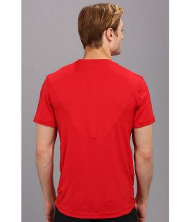 reebok rff stretch s s tee excellent red