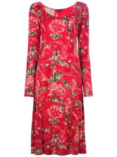 Kenzo Vintage Floral Print Shift Dress