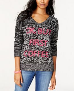 OhMG Juniors Coffee Pullover Sweater   Juniors Sweaters