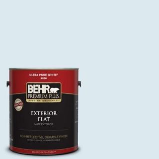 BEHR Premium Plus 1 gal. #540E 1 Wave Crest Flat Exterior Paint 405001
