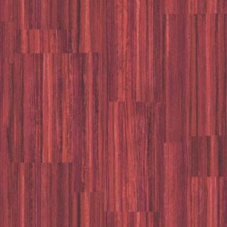The Wallpaper Company 10 in. x 8 in. Red Jewel Tone Patchwork Stripe Wallpaper Sample WC1281120S