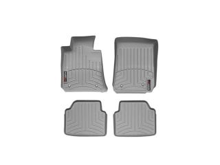 2011 2014 Jaguar XJ Grey WeatherTech Floor Liners (Full Set: 1st & 2nd Row)