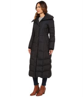 Cole Haan Down Coat with Oversized Collar Black