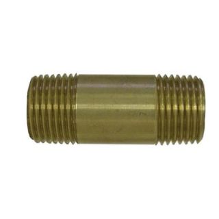 Sioux Chief 1/4 in. Lead Free Brass Pipe Nipple 934 10001