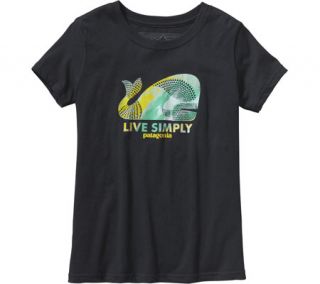 Girls Patagonia Live Simply Geometric Whale T Shirt