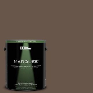 BEHR MARQUEE 1 gal. #PPU5 18 Chocolate Swirl Semi Gloss Enamel Exterior Paint 545301   Mobile