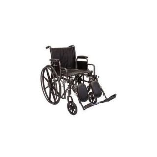 Roscoe Medical K2 Lite Wheelchair 16 in W x 16 in D,1 Count