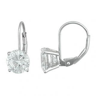 Sterling Silver Round Leverback Earring   Jewelry   Earrings