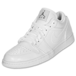 Mens Air Jordan Retro 1 Low Basketball Shoes   553558 100