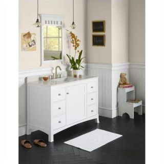 Ronbow Hampton 49" Bathroom Vanity Single in White
