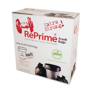 Reprime Can Liners, 55 Gal, 1.3 Mil, 50/Box by Heritage Bag Company