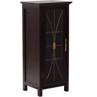 Elegant Home Fashions Alma Floor Cabinet, Espresso