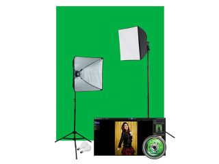 Westcott Illusions uLite Green Screen Photo Lighting Kit