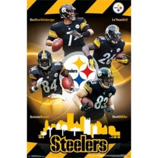 Pittsburgh Steelers   Team 15 Poster Print (24 x 36)
