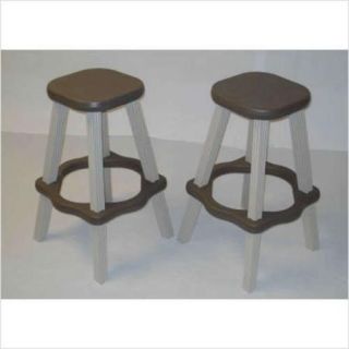 Leisure Accents 26'' Bar Stool (Set of 2)