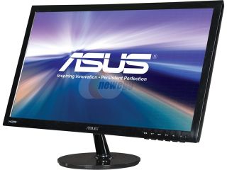 Refurbished ASUS VS Series VS238H P 12 Black 23" 2ms (Gray to Gray) HDMI Widescreen LED Backlight LCD Monitor 250 cd/m2 50,000,000:1