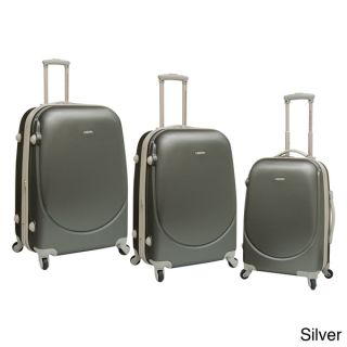 Travelers Club Chicago 3 piece Hardside Expandable Spinner Luggage Set