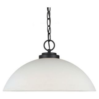 Sea Gull Lighting Oslo 1 Light Blacksmith Pendant 65160 839