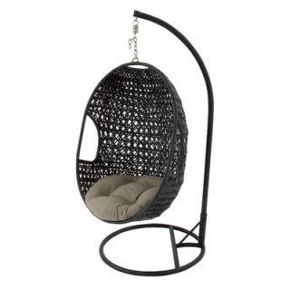 Attractive Porch Swing with Stand by Woodland Imports