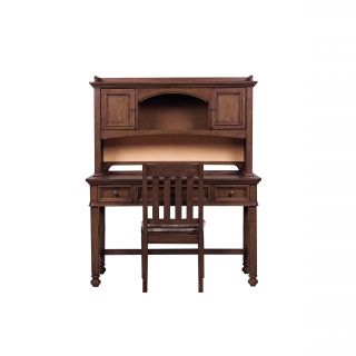 Samuel Lawrence Expedition 50 W Computer Desk with Optional Hutch and