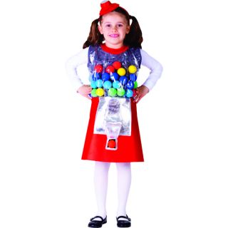 Girls Gumball Machine Costume   Shopping