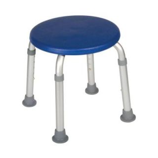Drive Adjustable Height Bath Stool in Blue 12004kdrb 1