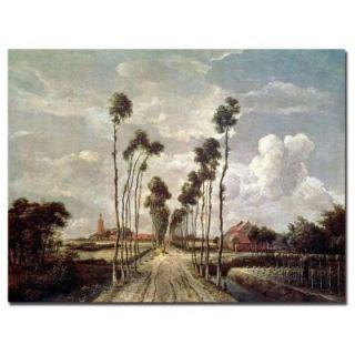 Trademark Fine Art 24 in. x 32 in. The Avenue at Middelharnis, 1689 Canvas Art BL0039 C2432GG