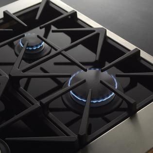 Kenmore Slide In Ceramic Glass Gas Cooktop High Output at 