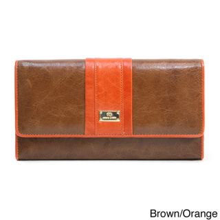 Anais Gvani Classic Genuine Leather Tri fold Wallet   15125338