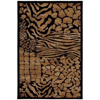 Mohawk Home Select Versailles Hallowed Ground Brown Rectangular Indoor Woven Area Rug (Common 8 x 11; Actual 96 in W x 132 in L x 0.5 ft Dia)