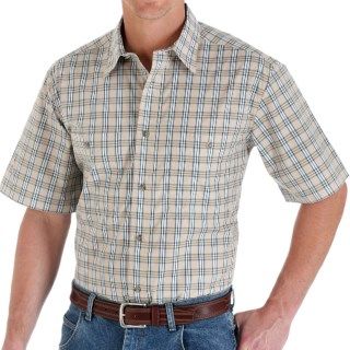 Wrangler Rugged Wear Wrinkle Resistant Plaid Shirt (For Men) 9495C 37