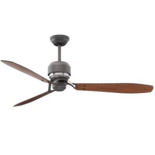 Casablanca Tribeca 60 in. Graphite Ceiling Fan with 4 Speed Wall Mount Control 59505