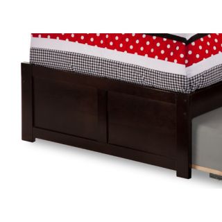 Atlantic Furniture Nantucket Flat Panel Bed with Storage