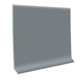 ROPPE Steel Gray 4 in. x 120 ft. x 1/8 in. Vinyl Wall Cove Base Coil C40C83P148