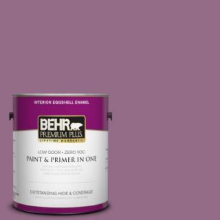BEHR Premium Plus 1 gal. #M110 6 Sophisticated Lilac Eggshell Enamel Interior Paint 240001