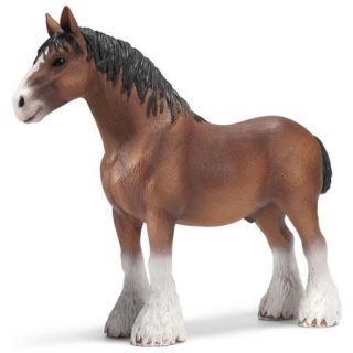 Schleich Clydesdale Stallion Figurine