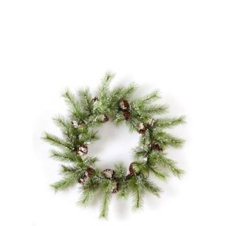 Sage & Co. Evergreen Collection 36 in. Snowy Pine Artificial Christmas Artificial Christmas Wreath XSC19901GR