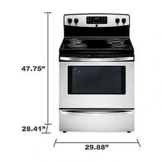Kenmore 94153 5.4 cu. ft. Self Cleaning Electric Range w / Convection