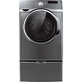 Samsung  4.0 cu. ft. Steam Front Load Washer   Stainless Platinum
